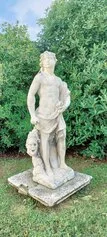 3) statua giardino