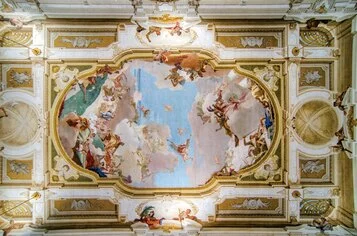 The Brenta Riviera   Villa Pisani   Ballroom Ceiling, frescoed by Tiepolo
