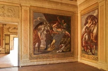 Villa Venier Contarini, affreschi barchessa di sinistra, 2